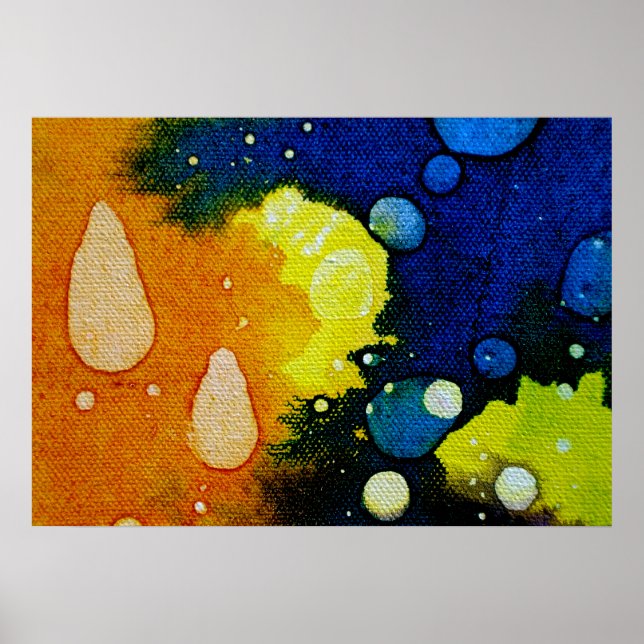 Affiche Décès Polychromoptique par Michael Moffa (Devant)