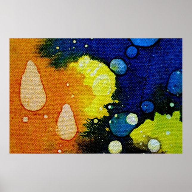 Affiche Décès Polychromoptique par Michael Moffa (Devant)