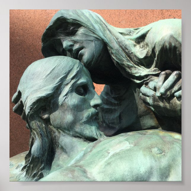 Affiche décès tendre (Devant)