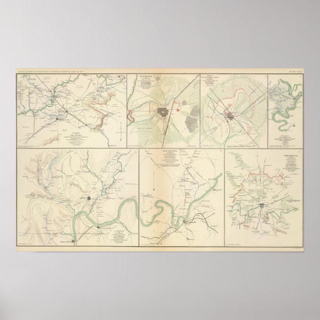 Affiche Decherd, Manchester, Tullahoma, Jasper (Devant)