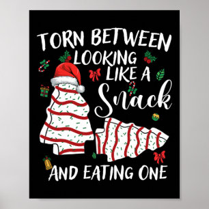 Affiche Déchiré entre ressembler à un snack ou en manger u