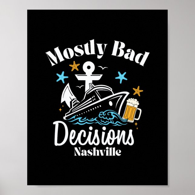 Affiche Décisions Mostly D Nashville Spring Break  (Devant)