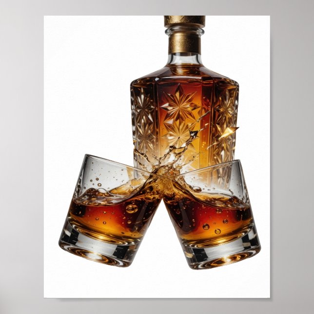 Affiche Déclaration Argent WHISKY (Devant)