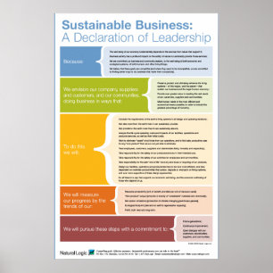 Affiche Déclaration de la direction