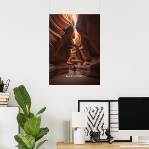 Affiche Déclaration de motivation Slot Canyon