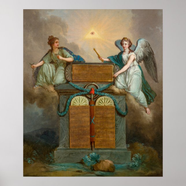 Affiche Déclaration des droits de l'homme et du citoyen (Devant)