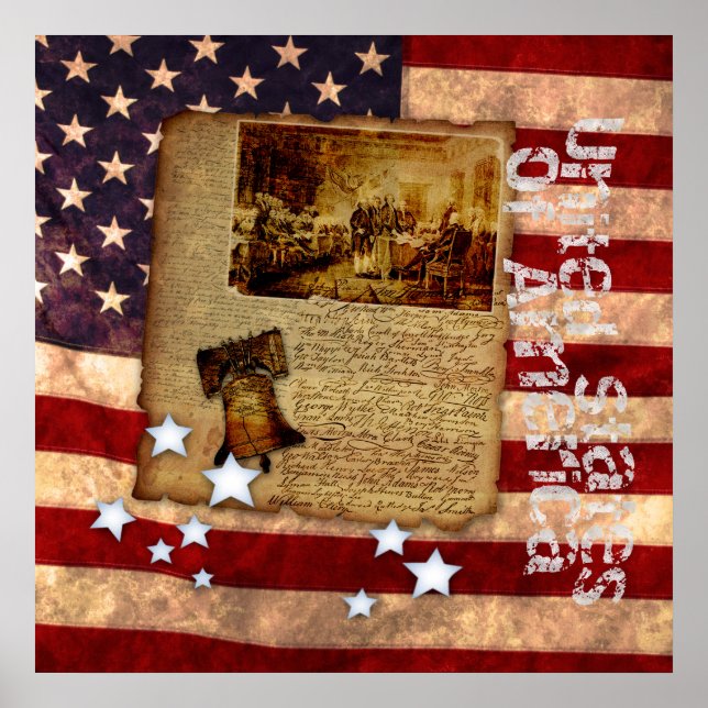 Affiche Déclaration d'indépendance (Devant)