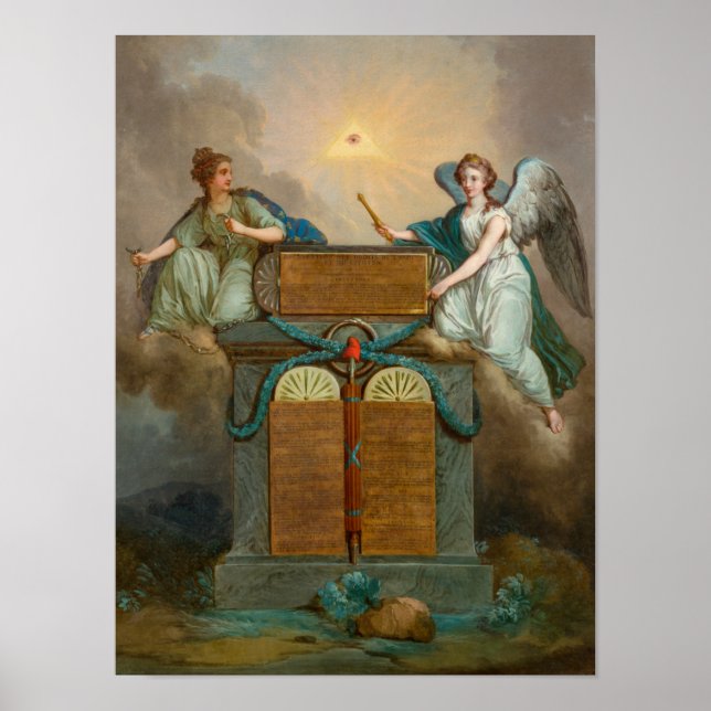 Affiche Declaration of the Rights of Man and of Citizen (Devant)