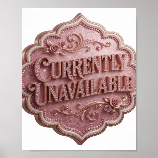Affiche Déclaration Rose ACTUELLEMENT INDISPONIBLE (Devant)