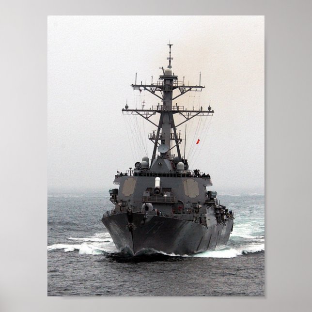 Affiche Déclaration USS (DDG 73) (Devant)