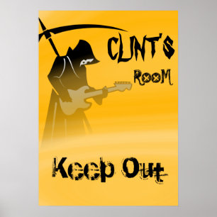 Affiche Déconnexion de la Faucheuse Grim