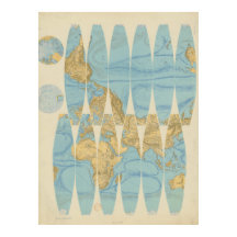 Déconstruit Earth Globe (1892)