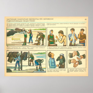 Affiche décontamination