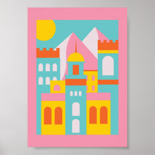 Affiche Décor de la chambre pour enfants Maroc