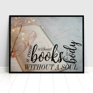 Affiche Décor de mur cadeau pour les amateurs de livres
