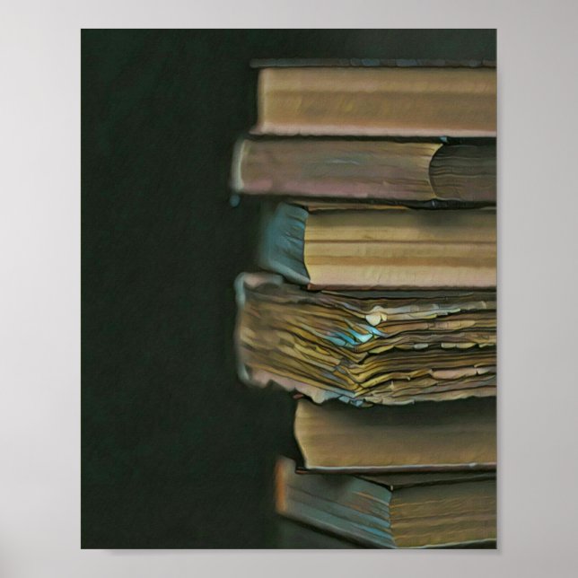 Affiche Décor de mur de lecture (Devant)