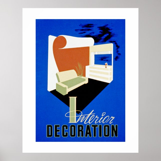 Affiche Décor intérieur (Devant)