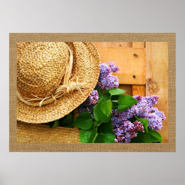 Affiche Décor intérieur et affaires - Série Casquette pail (Devant)