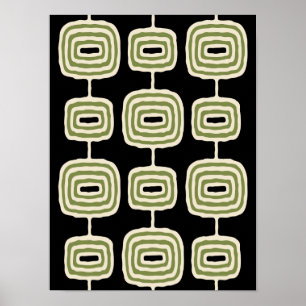 Affiche Décor Moderne Du Milieu Du Siècle