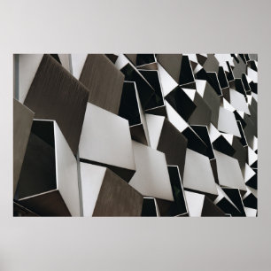 Affiche DÉCOR MUR Brown ET NOIR