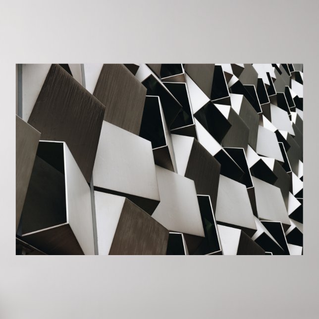 Affiche DÉCOR MUR Brown ET NOIR (Devant)