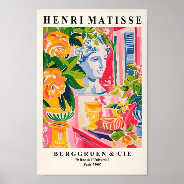 Affiche Décor mythologique grec, Matisse Wall Art, Maxi ro (Devant)