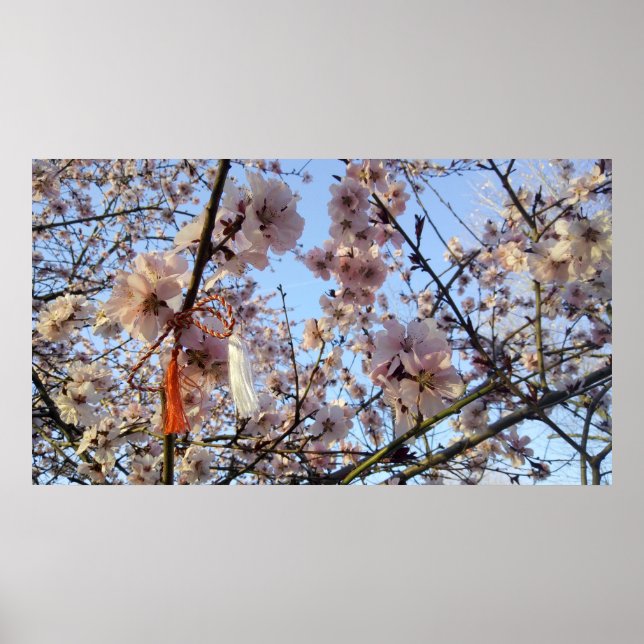 Affiche Decorative Cherry Tree with Martisor (Devant)