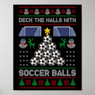 Affiche Décorez Le Hall Avec Un T-Shirt De Noël Sale De Fo