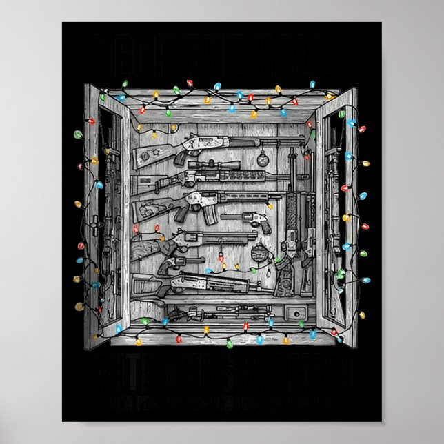 Affiche Décorez Les Salles Avec Des Armes &amp; Munitions  (Devant)