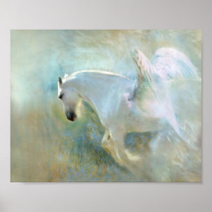 Affiche Découpage Cheval Pegasus Étonnant