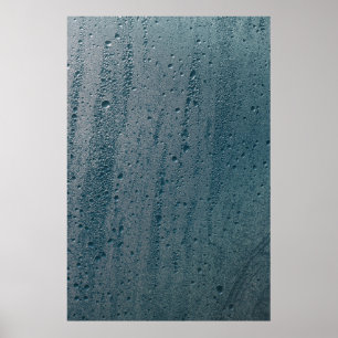 Affiche Découpe d'eau sur verre