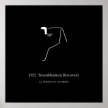 Découverte de Toutânkhamon minimaliste 1922