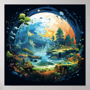 Affiche Découvrez les merveilles de la planète Terre avec