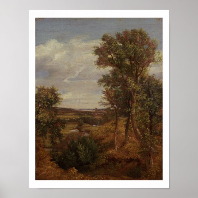 Affiche Dedham Vale, 1802 (Devant)