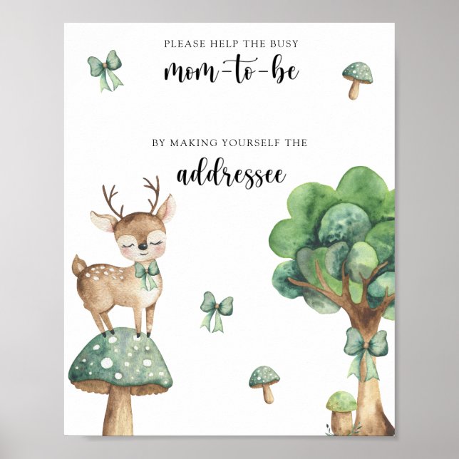 Affiche Deer - Aidez l'affiche Occupy Mom-to-be (Devant)