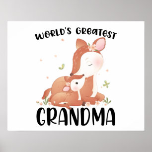Affiche Deer Doe et la plus grande grand grand-mère du mon