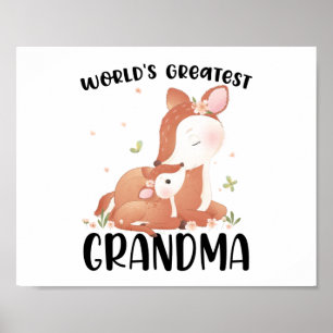 Affiche Deer Doe et la plus grande grand grand-mère du mon