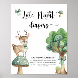 Affiche Deer - Late night couches jeu