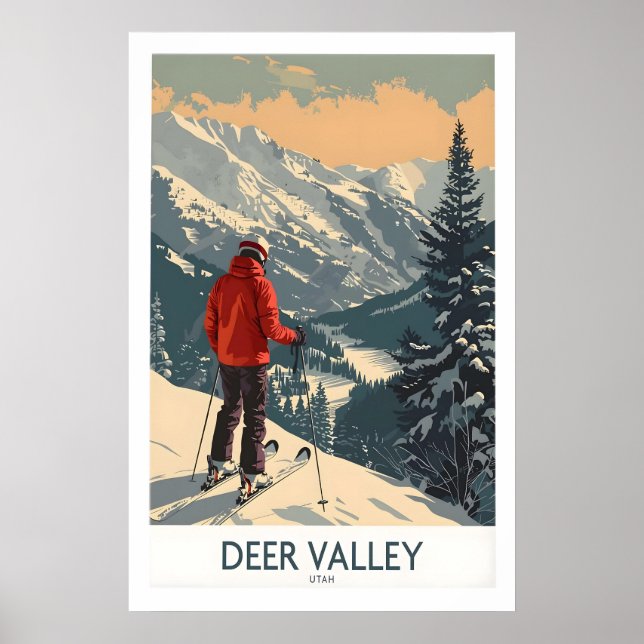 Affiche Deer Valley Utah 1 (Devant)