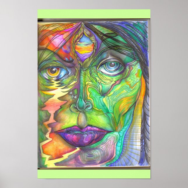 Affiche déesse (Devant)