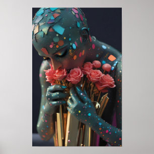 Affiche Déesse d'Amour - Ken Gage Art