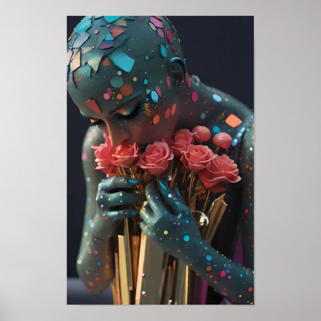 Affiche Déesse d'Amour - Ken Gage Art (Devant)
