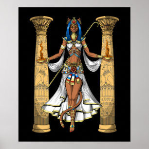 Affiche Déesse de Bastet