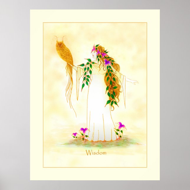 Affiche Déesse de la Sagesse (Devant)