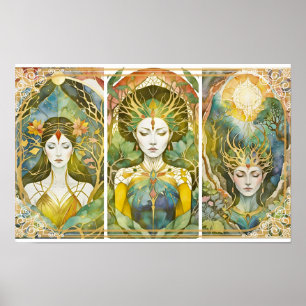 Affiche Déesse d'or