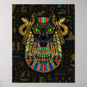 Affiche Déesse égyptienne Bastet