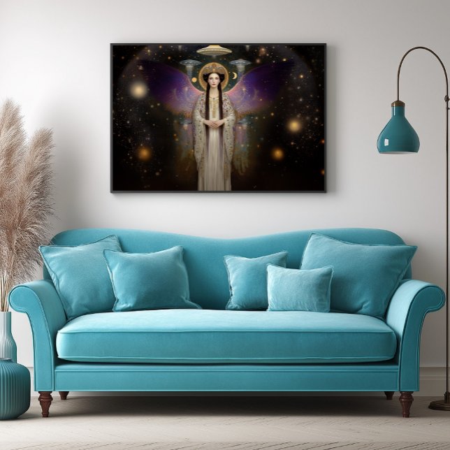 Affiche Déesse étoile Anunnaki Ishtar Art à haute fréquenc (Créateur téléchargé)