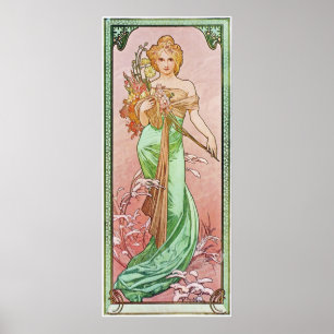 Affiche Déesse florale