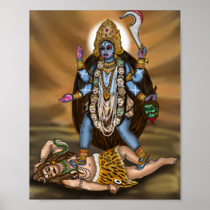 Affiche Déesse Kali