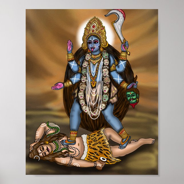 Affiche Déesse Kali  (Devant)